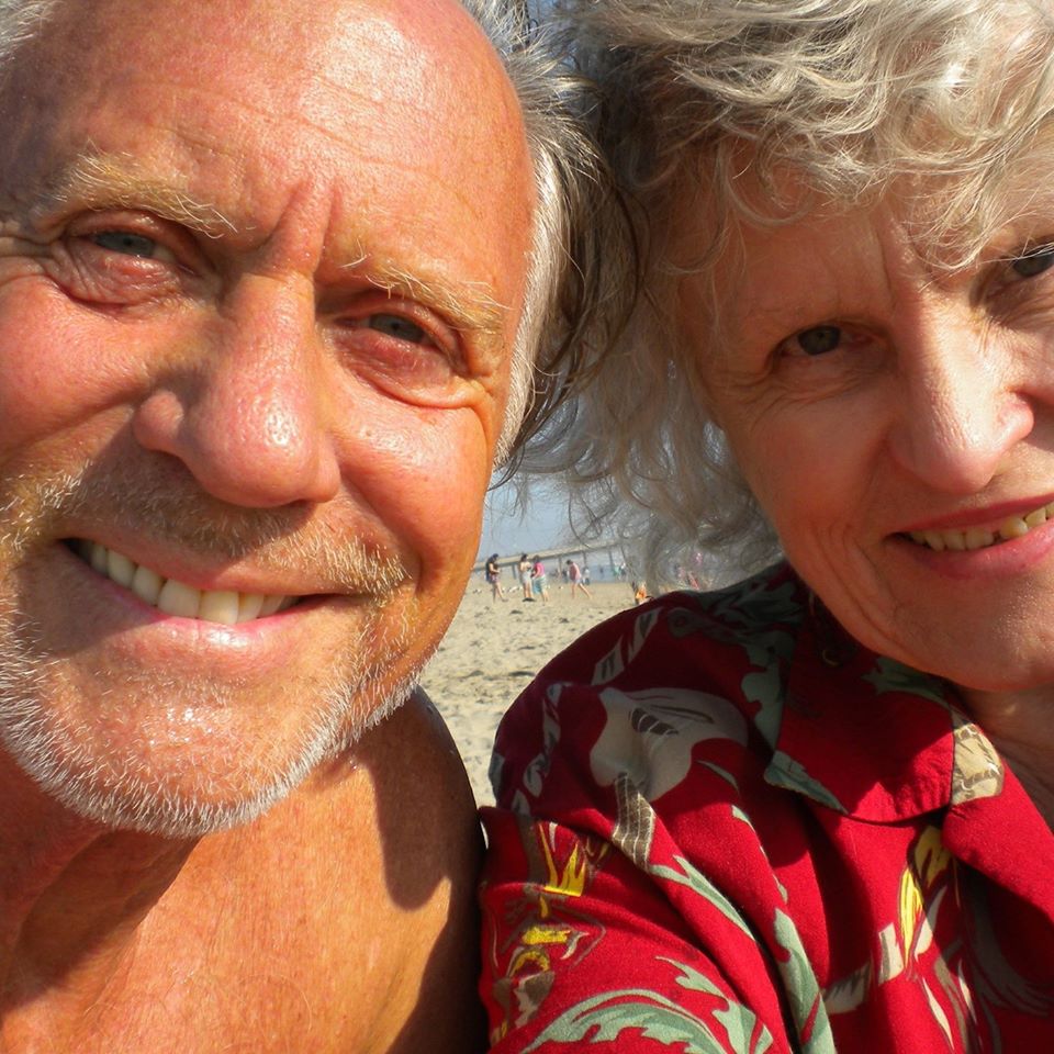 Boyd Willat and Susan Sailow on Venice Beach, before the Reunion